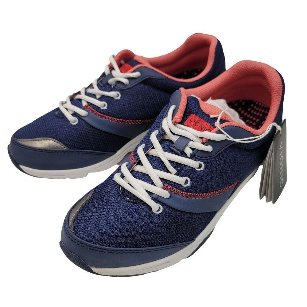 Vionic Womens Size 7 Sneakers Athetic Active New Blue Walking Shoes Running - Picture 7 of 11